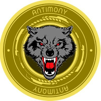 Antimony coin